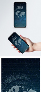 科技地球手机壁纸图片