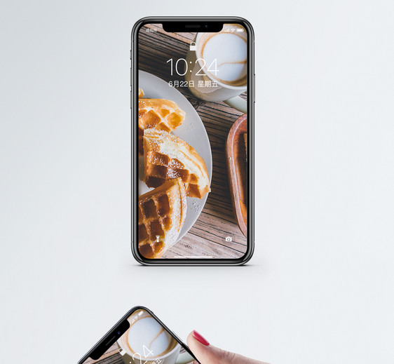咖啡甜点手机壁纸图片