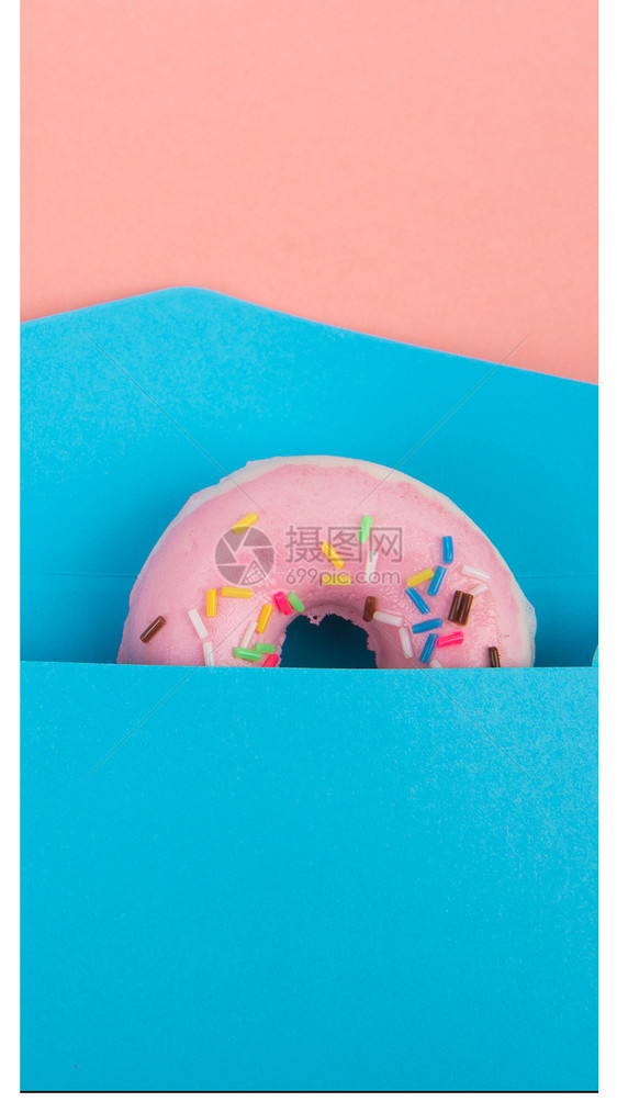 创意甜甜圈手机壁纸图片