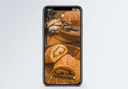 传统欧式面包手机壁纸高清图片