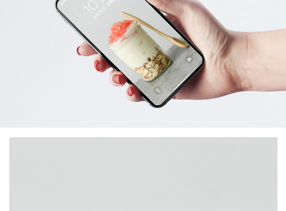 麦片酸奶手机壁纸图片