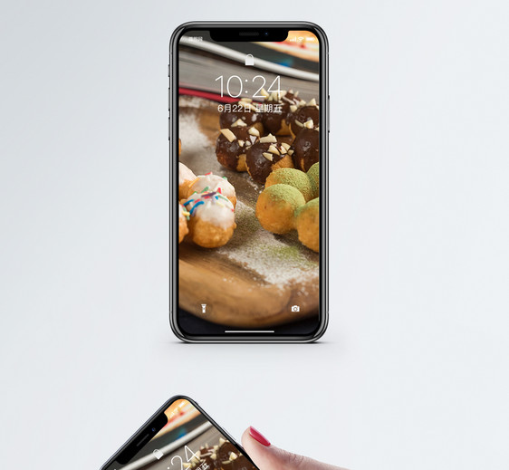 甜甜圈手机壁纸图片