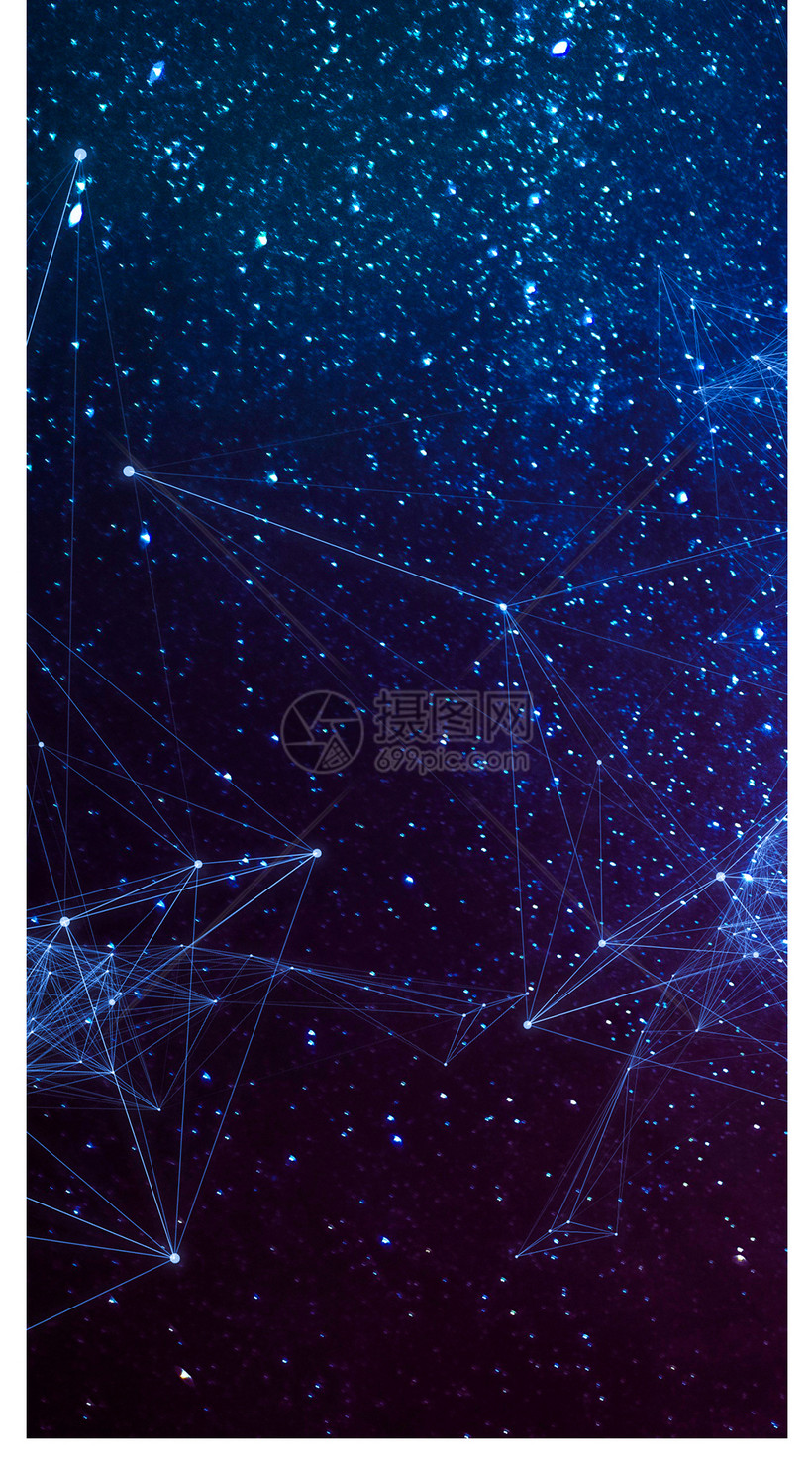 星空手机壁纸模板素材 正版图片 摄图网