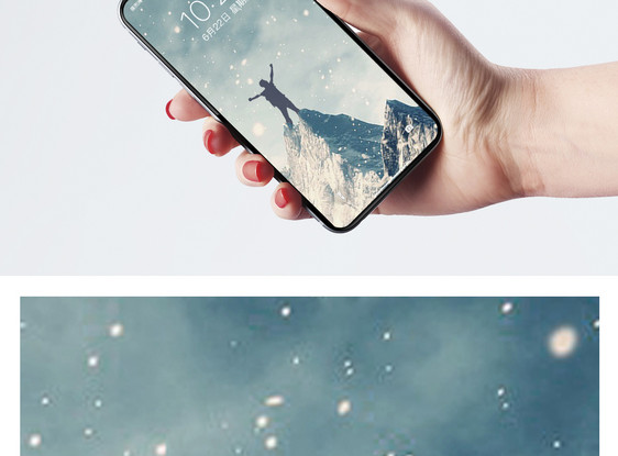 雪山风景手机壁纸图片