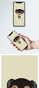 萌狗手机壁纸图片