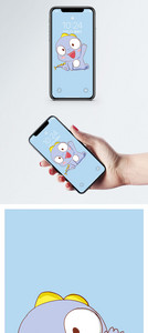小恐龙手机壁纸图片