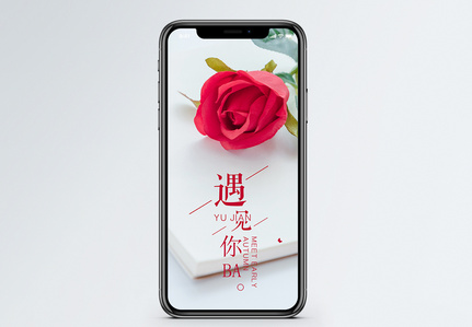 遇见你手机海报配图图片