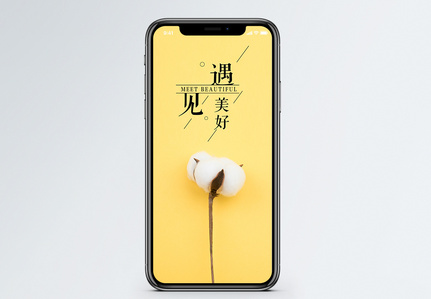 遇见美好手机海报配图图片