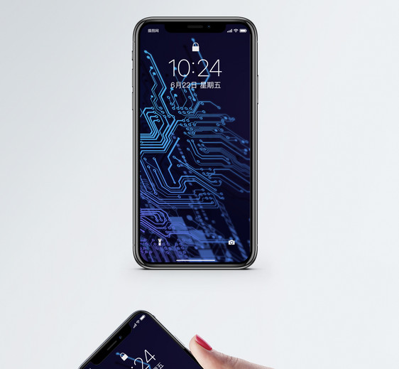 电路模块手机壁纸图片