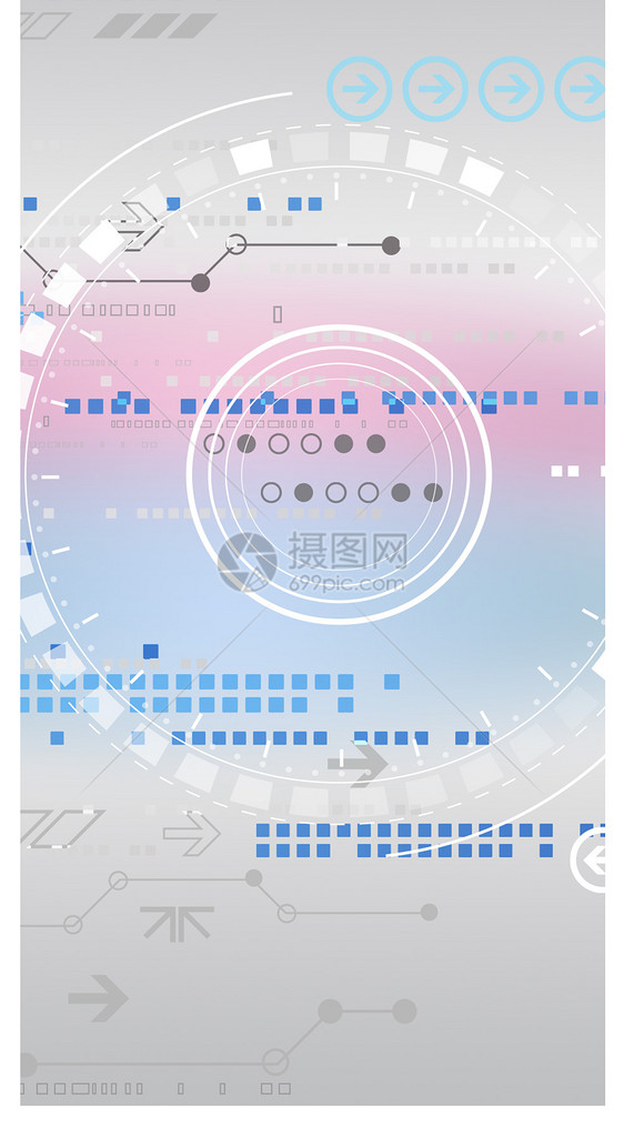 灰色科技背景手机壁纸图片