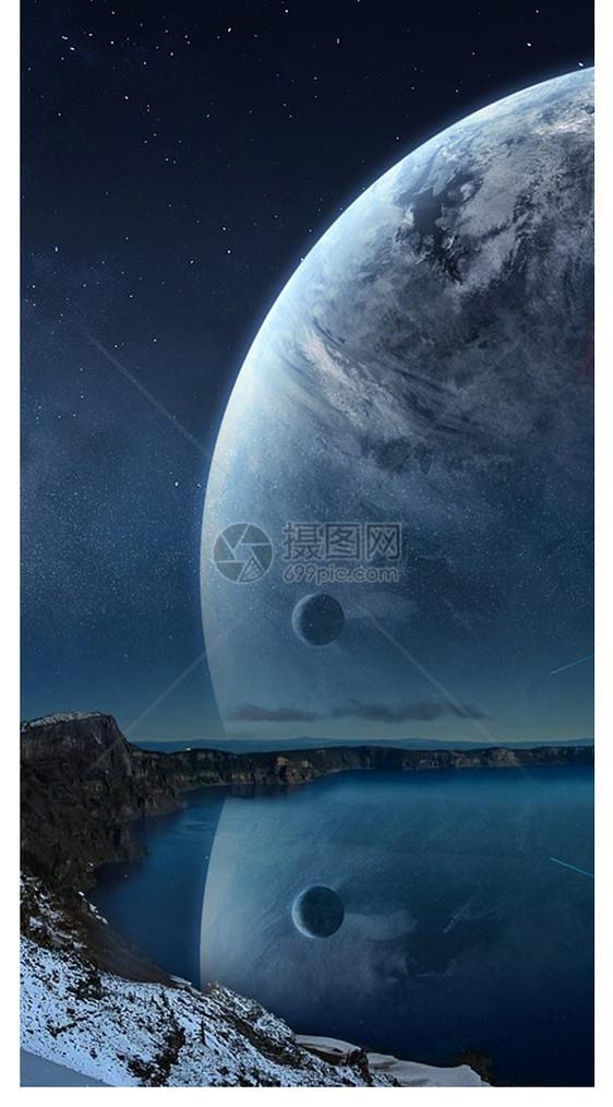 科幻星球手机壁纸图片