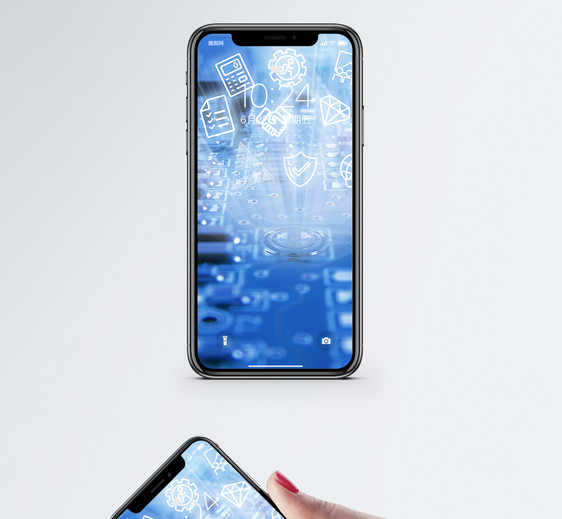 抽象手机信息手机壁纸图片