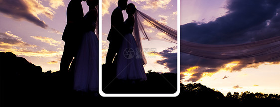 结婚季手机海报配图图片