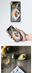 西餐美食料理手机壁纸图片