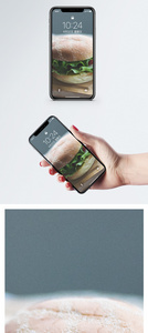 汉堡包手机壁纸图片