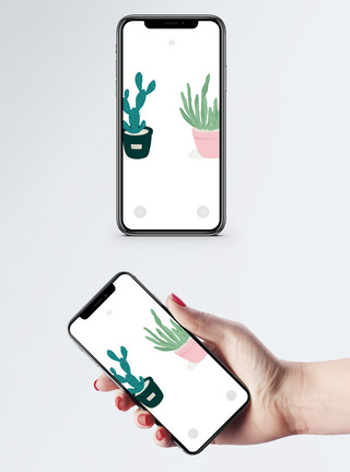 小盆栽手机壁纸图片