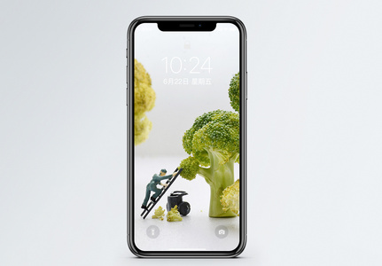 创意蔬菜手机壁纸图片