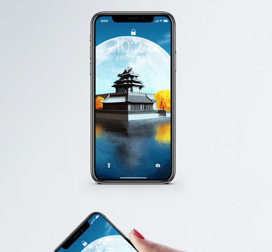 中秋国庆手机壁纸图片