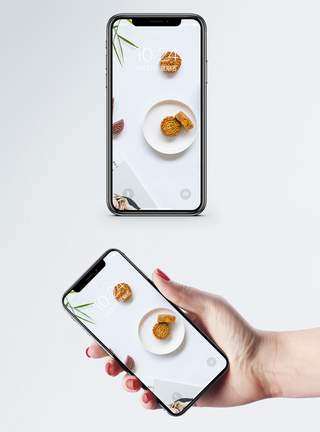 广式月饼手机壁纸图片