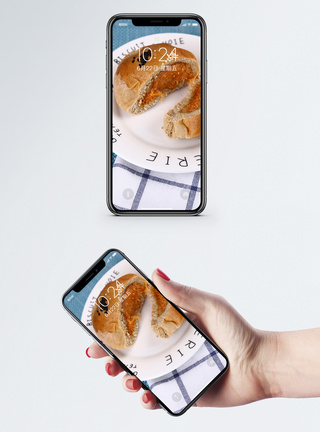 夹心面包手机壁纸图片