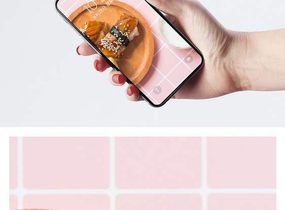 鳗鱼寿司手机壁纸图片