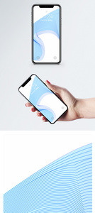 线条背景手机壁纸图片