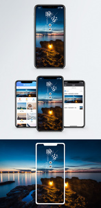 晚安你好手机海报配图图片