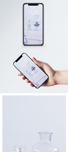 玻璃花瓶手机壁纸图片