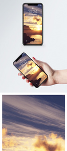 波光粼粼的湖面手机壁纸图片