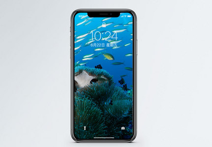 蓝色海洋手机壁纸图片