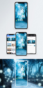 森林物语手机海报配图图片