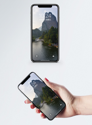 石栀岩风景区手机壁纸图片