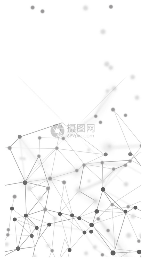 分子科技背景手机壁纸图片