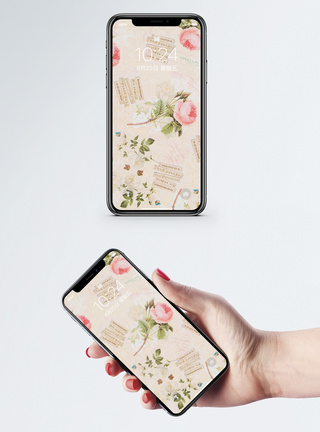 文艺花卉手机壁纸图片