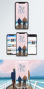关爱老人手机海报配图图片