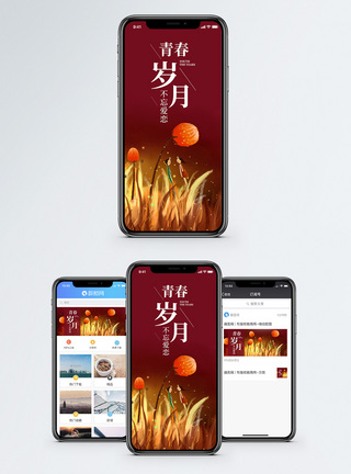 青春岁月手机海报配图图片