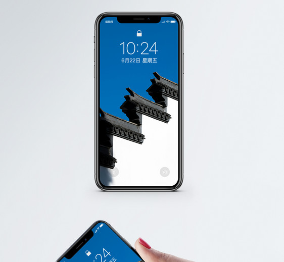 徽派建筑手机壁纸图片