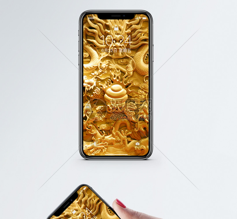 金龙手机壁纸模板素材 正版图片 摄图网 金龙手机壁纸模板素材 正版图片 摄图网