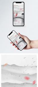 中国风古典画手机壁纸图片