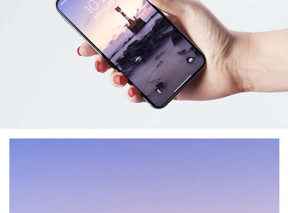 涠洲岛海上灯塔手机壁纸图片