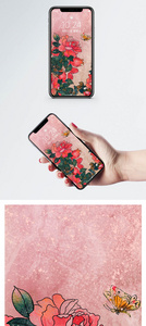 中国风花卉手机壁纸图片