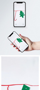 圣诞主题手机壁纸图片