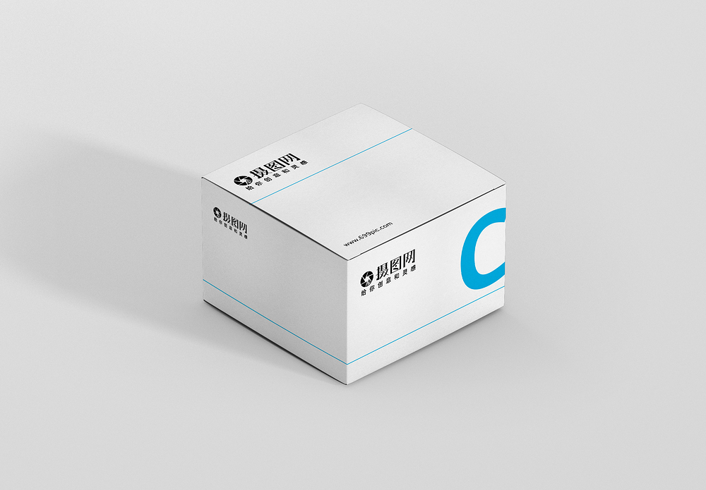 凯特芒礼盒设计盒子包装样机模板