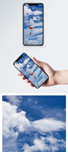 高空跳伞手机壁纸图片