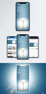 珍惜时间手机海报配图图片