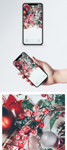 圣诞节背景手机壁纸图片