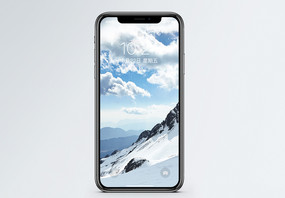 雪山风景手机壁纸图片