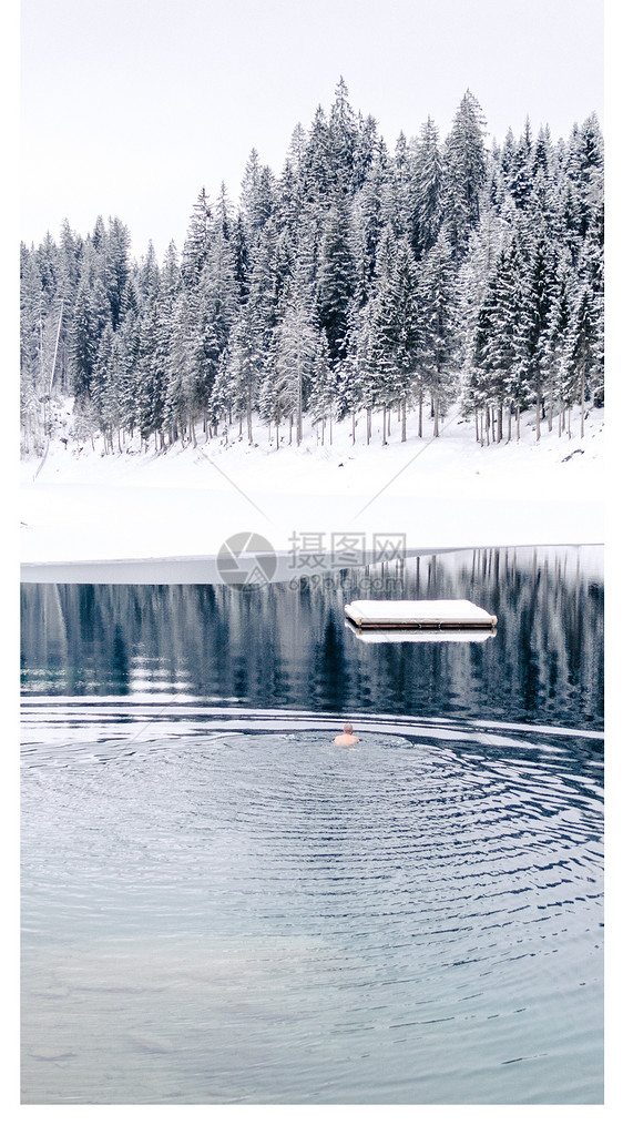 冬天雪景手机壁纸图片