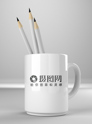 马克杯贴图logo样机图片