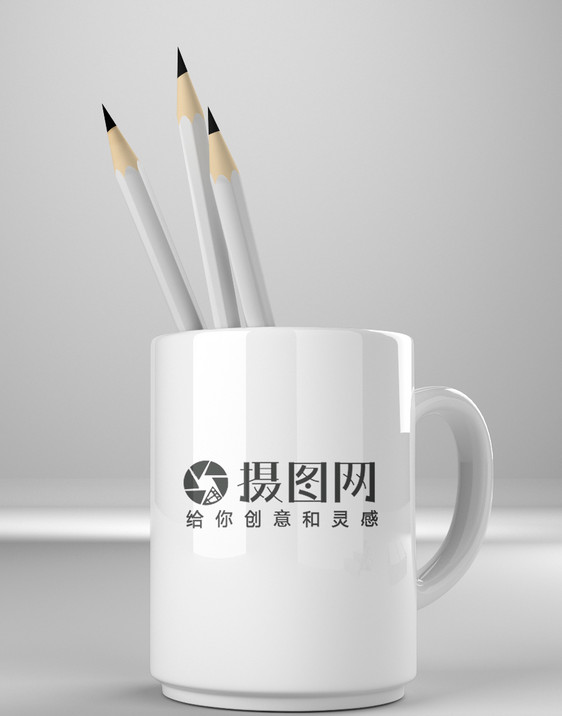 马克杯贴图logo样机图片